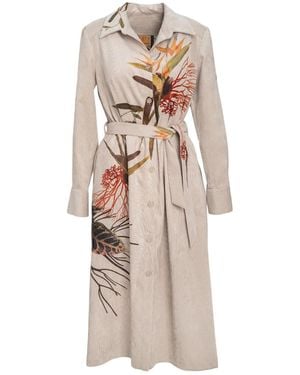 ARTISTA Space Shirt Dress - Natural