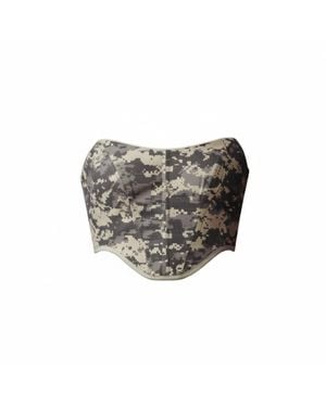 The Coolgirl Nyc Kiana Top - Grey