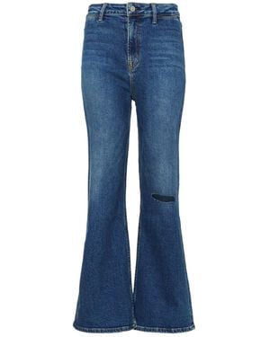 NOEND Queen Wide Leg Crop Jeans - Blue