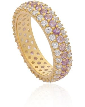 Preeti Sandhu Summer Sparkle Dome Ring - Metallic