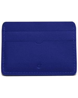 godi. Handmade Leather Card Case - Blue