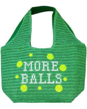 Lilly Loves More Balls Oversized Bag - Green