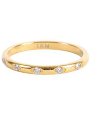 Lei & Mar Co. The Celeste Ring - Metallic