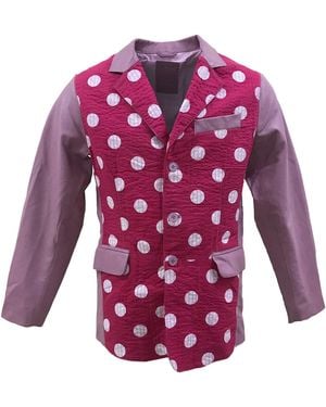 Zasta Studio Arkas Coat Leather Jacket - Purple