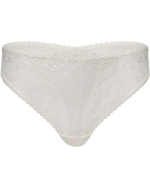 Daily Underwear String Knickers Ombre - White
