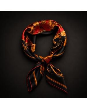Garyjamesmcqueen The Midas Skull Foulard - Black
