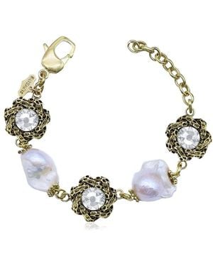 Bayemeyc Celaris Pearl Bracelet - Black