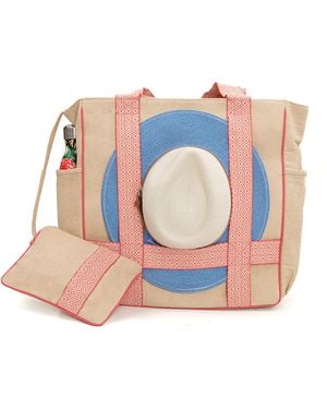 Sidney Byron Neutrals The Suncatcher Daytripper - Blue