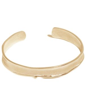 Janus Edinburgh Quoich Thick Vermeil Bangle - Metallic