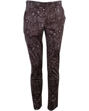lords of harlech Jack Lux Outline Floral Pant - Grey