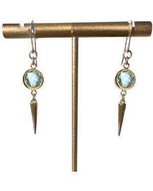 Rachel Nathan Classic Hook: Light & Spike Earrings - Multicolour