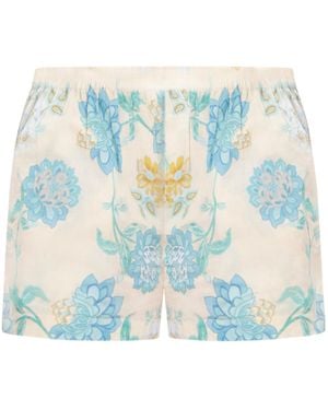 Bindu Robi Shorts - Blue