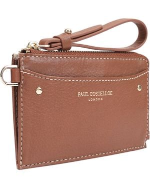 Paul Costelloe Zyrah Leather Purse - Brown