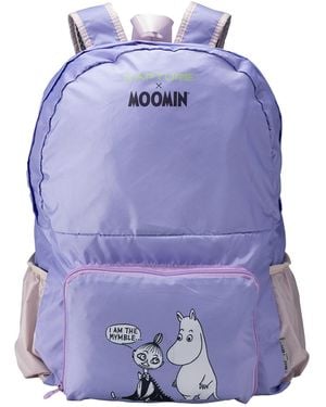 Kapture Moomin And Mymble Foldable Backpack - Purple