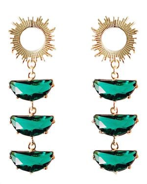 Adriana Pappas Designs Supernova Studs - White