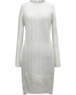 Smart and Joy Lacing-In-Back Jumper Dress - Grey