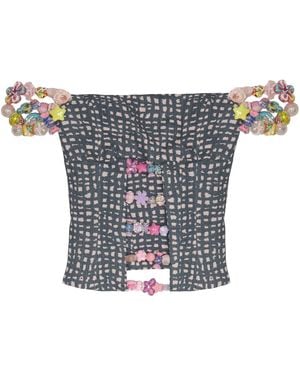 28Natelier Candy Corset - Blue