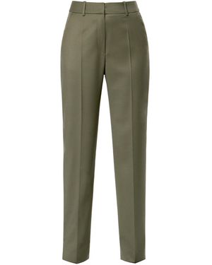AGGI by HALEWSKI Ruta High-Waisted Straight-Leg Trousers - Green