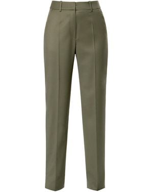 AGGI by HALEWSKI Ruta High-Waisted Straight-Leg Pants - Green