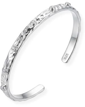Martina Rozenberg Smira Jewelry Roca Bangle Bracelet - White