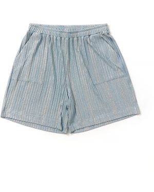 Lindsay Nicholas New York Laura Disco Shorts - Blue