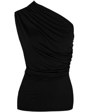 Me & Thee Popular Opinion One Shoulder Top - Black
