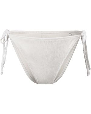 Aqva Swimwear Neutrals Nude Tortuga Bikini Bottom - White