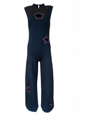 Laura Citron Midnight Star Jumpsuit - Blue