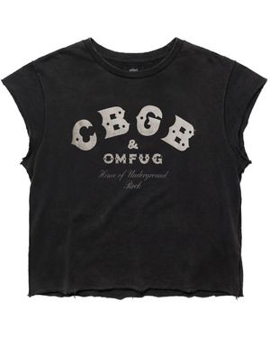 Other Cbgb Raw Edge T-Shirt - Black