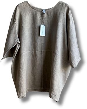 Reunion Home Elba Blouse - Brown