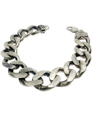 Tg-Jewellery by Tamara Gervasio Heavy Curb Bracelet - Metallic