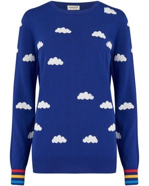 Sugarhill Rita Jumper Cobalt, Dreamy Days - Blue