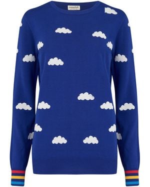 Sugarhill Rita Jumper Cobalt, Dreamy Days - Blue