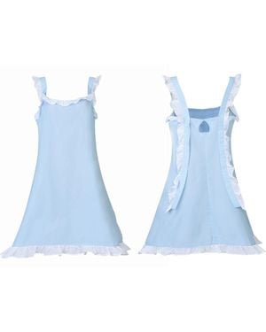 Love Letters X Baby Dolce Sleep Dress Short - Blue