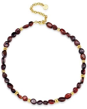 Amber Sceats Tuscany Necklace - Metallic