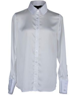 Le Réussi Elegance Silk Shirt - Blue