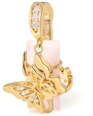Freqnc Atelier Twin Butterfly Charm - Metallic