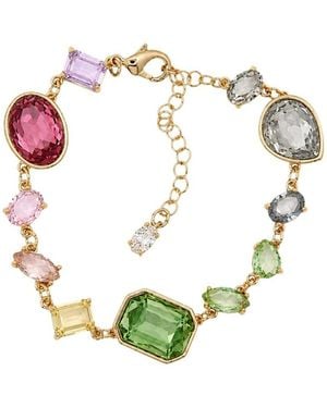 Uchi and Soto Hanabi Mixed Stone Bracelet - Metallic