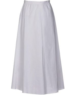 Roses Are Red Luna Cotton Skirt - White