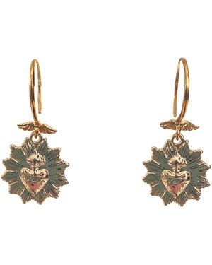 IN CAUDA VENENUM Grail Earrings - Metallic