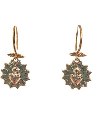 IN CAUDA VENENUM Grail Earrings - Metallic