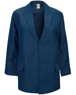 Em & Shi Olympia Blazer - Blue