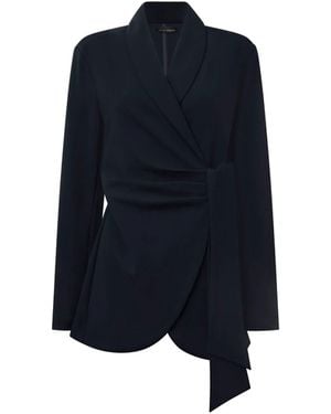 James Lakeland Side Sash Blazer - Blue