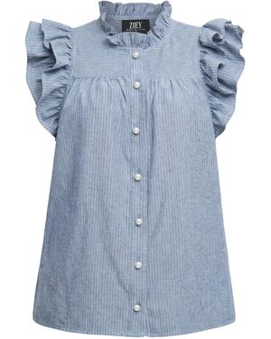 Zoe Selma Top - Blue