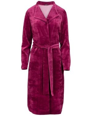 Oh!Zuza Velour Robe - Purple