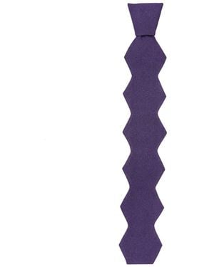 Zars London The Hexagonal Tie - Purple