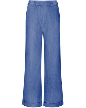 Gunda Hafner Ltd Mid Mid-Rise Denim Trousers - Blue