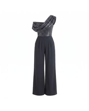 Atom Label Venice Jumpsuit - Blue
