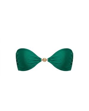 Sunkissed Le Bandeau Strapless Top - Green