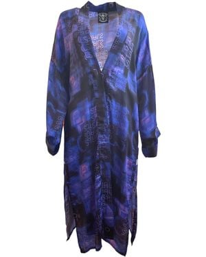 Any Old Iron Girls Girls Girls Duster - Blue